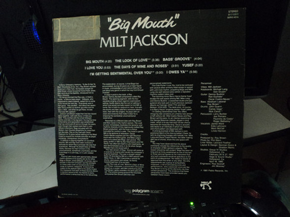 Lp Milt Jackson-big Mouth-seminovo 1