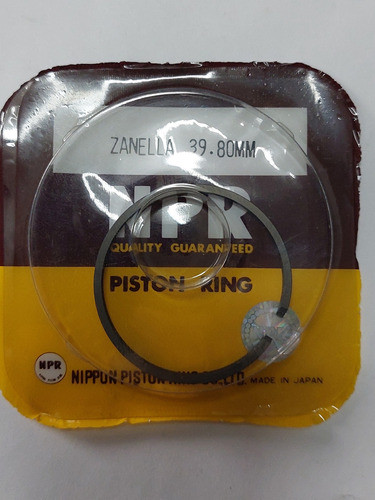 Juego De Aros Japon Zanella 50 Cc 39.80 Mm V1 V2 V3 1