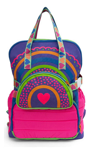 Bolsa Mochila Com Pochete 4 Em 1 Arco-íris Mait Criações 1