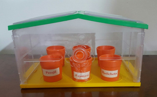 Huerta Invernadero De Juguete - Didáctico  Material Plástico 0