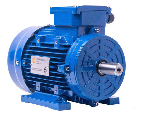 Motor Trifásico 0.5hp 900rpm B3 Con Patas Uso Continuo 0