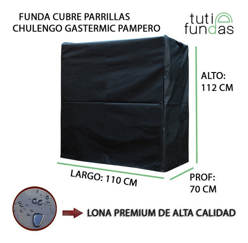 Funda Parrilla  Chulengo Gastermic Pampero Lona Impermeable 1