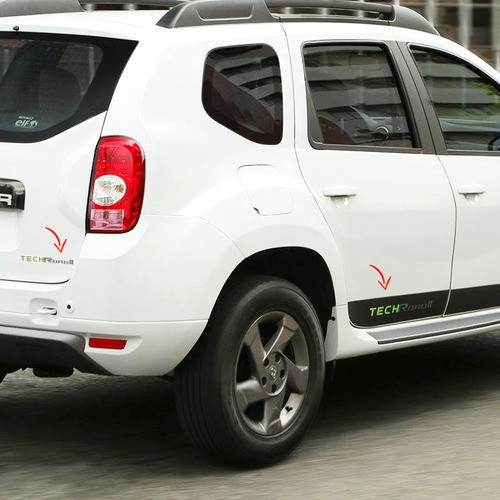 Kit Faixa Lateral + Adesivo Traseiro Duster Tech Road Ii 1