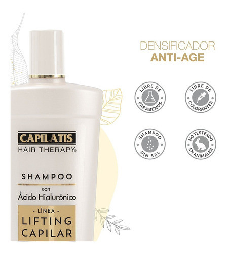 Shampoo + Balsamo Capilatis Lifting Capilar X 350 Ml 1