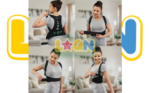 Corrector Postural Ajustable Soporte Espalda Hombro X2 Unid. 1