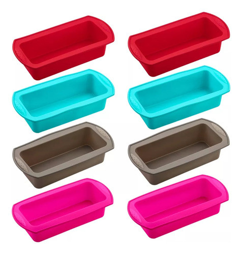 Molde Retangular De Silicone Para Bolo De Pão Para Acesso Ao 0