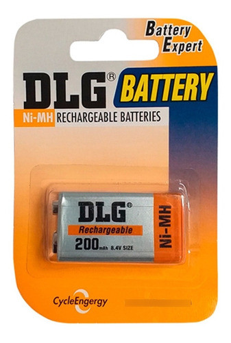 Bateria 9v DLG - Central Shop 0