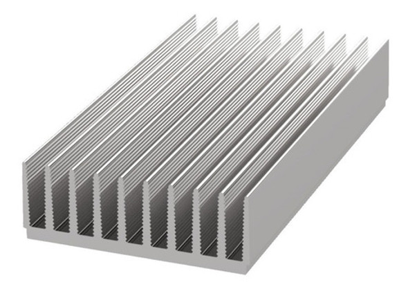 Disipador Aluminio Reforzado - Indoor 10x15 Cm - 100w 0