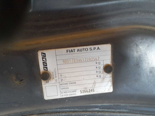 Capo Fiat Palio 2001 C/detalhe 1