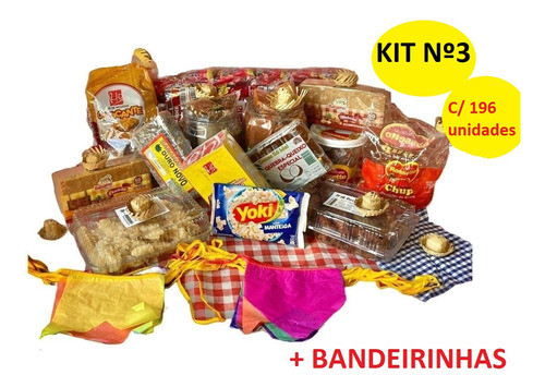 Kit Doces Para Festa Junina São João Julina-kit 3 + Brinde 0