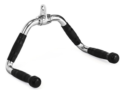 Barra Agarre Gimnasio Triceps Espalda Cromado Maquina Polea 0