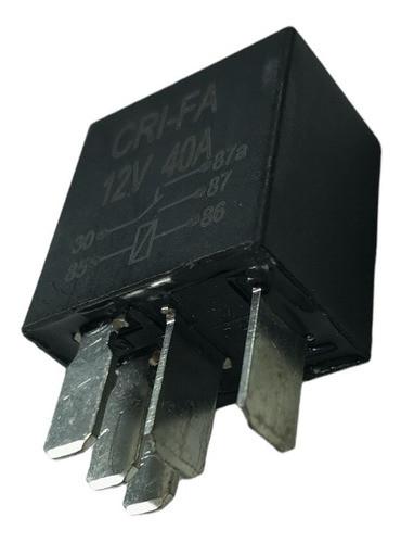 Relay Miniatura Universal 5 Terminales Gruesos 40amp 12v 1