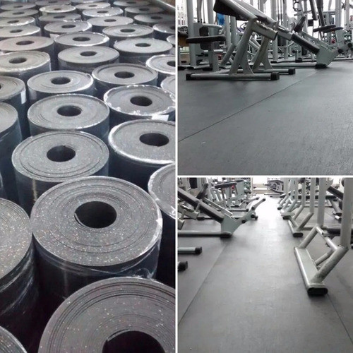 Piso De Borracha 2mm 10.00x1.00mt Para Forrar Chão Em Geral 0