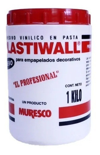Kit 2 Rollos Muresco (24543) Y 1 Adhesivo Plastiwall 1kg 1
