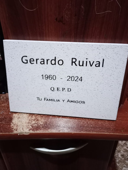 Placa, Lapidas, Mármol Tallados 1