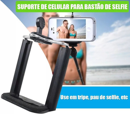 Kit 80 Celular Holder Universal Adaptador Suportetripe Self 1