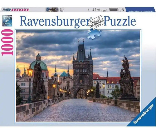 Puzzle Paseo Por El Puente De Carlos 1000 Pcs - Ravensburger 0