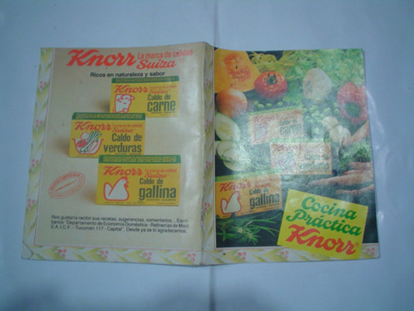 Knorr Suiza Caldo Carne Gallina Recetario Antiguas Recetas 0