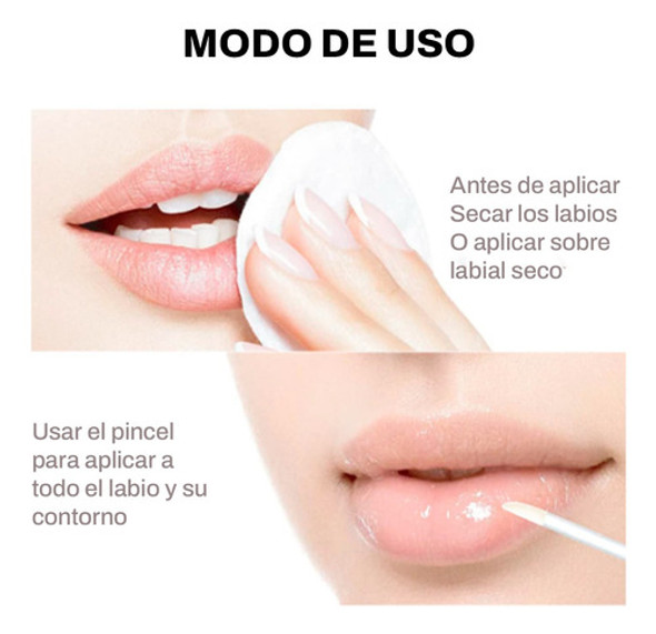 Labial Colageno Plumping Derol + Lápiz Blanqueador Dientes 1