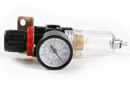 Filtro Aire Regulador Presion Trampa De Agua Ideal Compresor 0