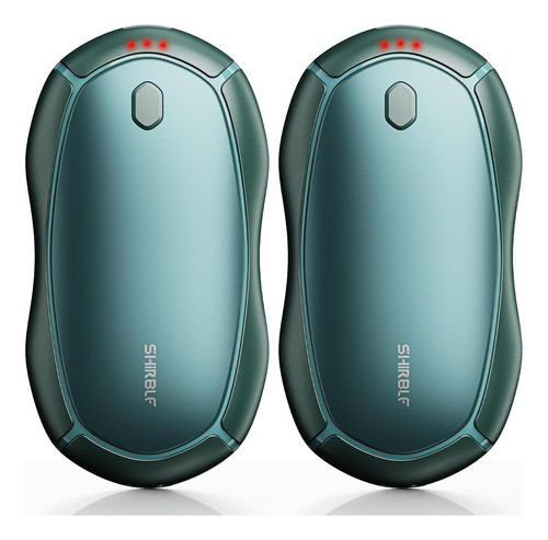 Calentadores De Manos Shirble Recargables, Paquete De 2 ' De 0