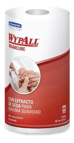 Wypall Paños Descartables Manicuría X88 Hojas 0