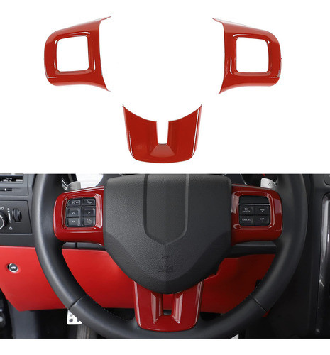Linskip Moldura Para Volante Compatible Con Dodge Challenger 0