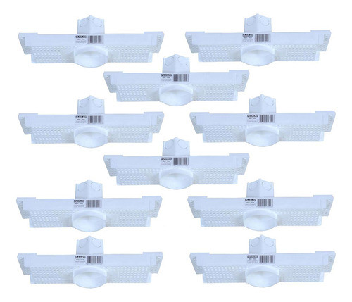 Kit 24 Caixa Passagem Embutir Spot Led Laje Plafon 5w Mr16 0