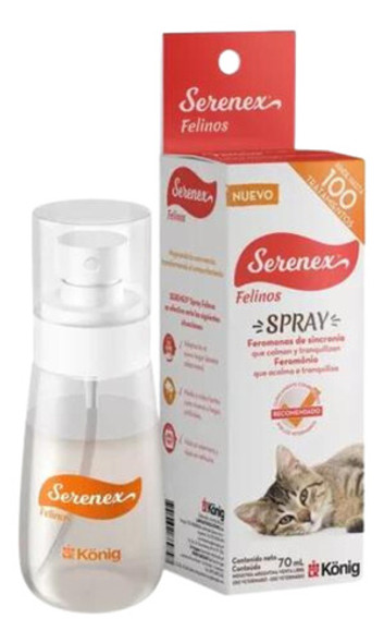 Serenex Feromonas Spray Felinos 70 Ml - Happy Tails 0