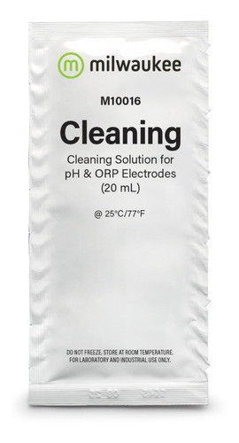 Solución Limpieza Electrodos Ph Orp Ec Milwaukee 25u 0