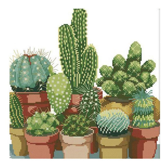 Kit De Bordado De Padrões 11ct 43x45cm 0