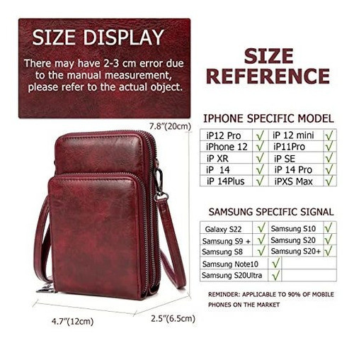 Bolso De Hombro Portacelular, Tarjetas, Documentos - 15 1
