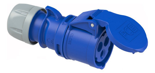 Acople Hembra 2p 16a +t Ip44 Conextube By Pce Electro Medina 0