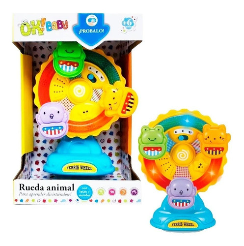 Ok Baby Rueda Animal Con Luces Y Sonidos Jeg Okbb0139 1