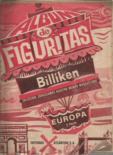 Album De Figuritas / Billiken / Europa 2da Parte / Atlantida 0