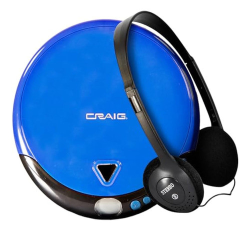 Craig Cd2808-bl - Reproductor De Cd Personal Con 0