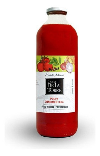 Pulpa Condimentada X 500ml- Casa De La Torre 0