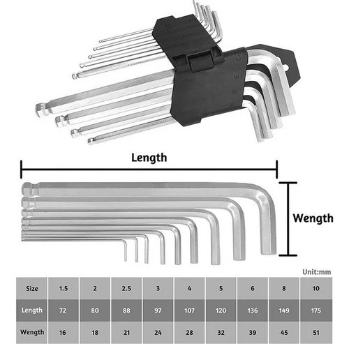Juego Set De Llaves Torx X9  Chica 1