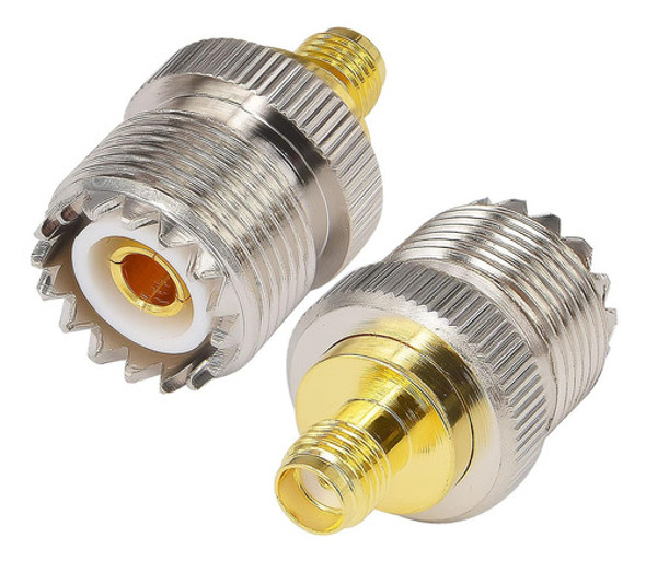 Conector Adaptador Sma-f A Uhf Pl-259 Hembra Para Uv82 ,uv5r 0