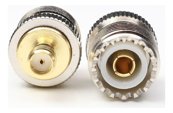Conector Adaptador Sma-f A Uhf Pl-259 Hembra Para Uv82 ,uv5r 1