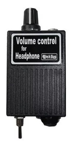 Volume Control Black Bug Controla O Vol Do Fone Power Play 0