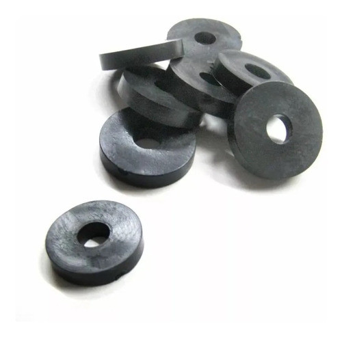 Arruela Pvc Reta Vedação Telha 1/4 (6,3mm) Ciser - 350 Peças 0