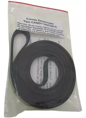 Correa Secarropas  Tipo Candy Goc591c 7 Vias Importada 0