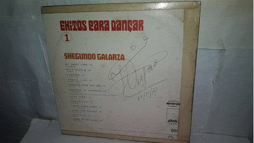Lp Shegundo Galarza Exitos Para Dançar 1 1971 Ne# 1