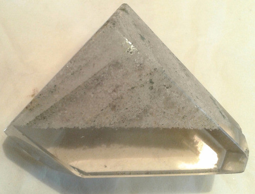 Roca Cristal Cuarzo Ahumado Fume Pulido Fantasma 0