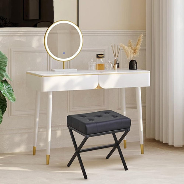 Cpintltr Taburete De Pie Otomano Con Mechones Taburete De To 1