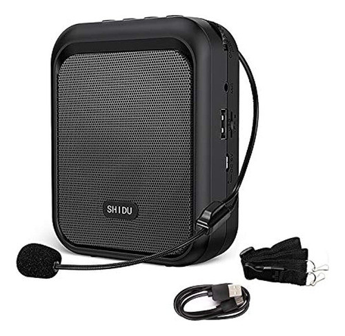 Mini Amplificador De Voz Shidu Altavoz Bluetooth Portátil Re 0