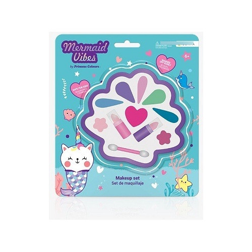 Mermaid Vibes Set De Maquillaje Infantil Sombras Ostra 0