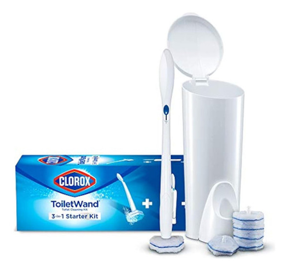 Sistema De Limpieza De Inodoro Desechable Clorox Toiletwand 0