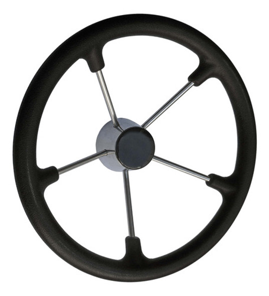 Rueda De Timón Acero Inoxidable Recubierta De Goma Ø 40cm 0 Rueda De Timón Acero Inoxidable Recubierta De Goma Ø 40cm 0